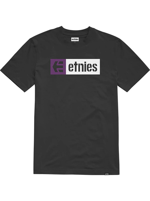 Etnies New Box Tee (Black/Purple)