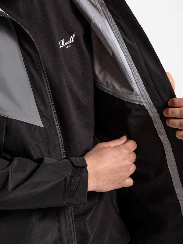 Reell Modular Rain Jacket Grey/Black