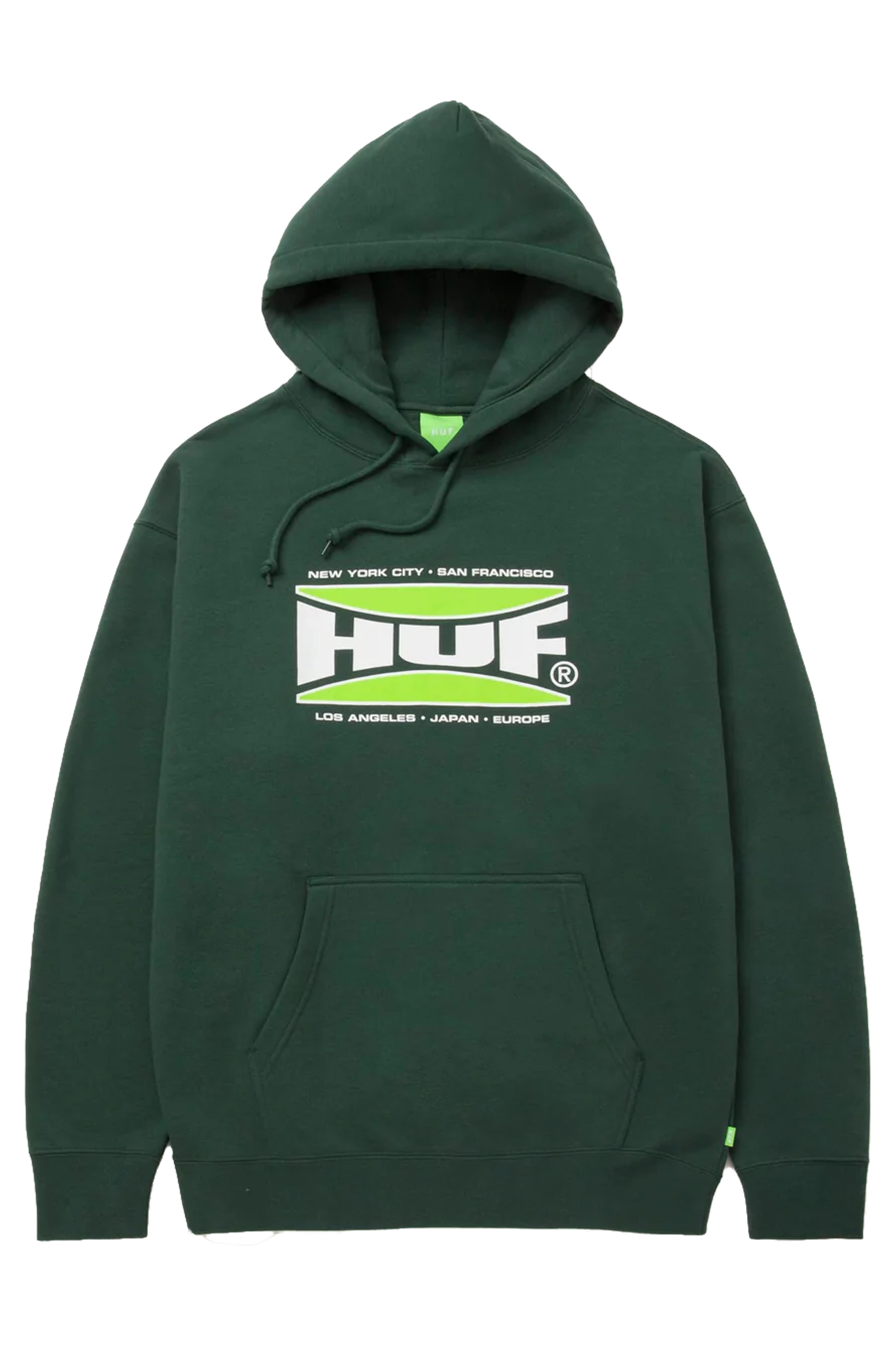 HUF Bolt Hoodie Forest Green