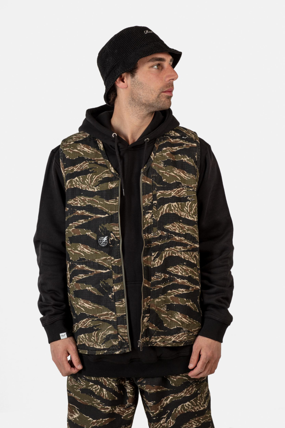 Reell Meadow Vest Tiger Camo Ripstop