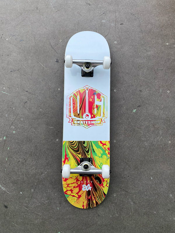 OG Skateshop Beginner Setup Art Series "Rasta"