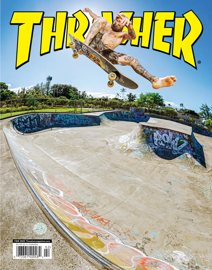 Thrasher Magazine Issues 2025 Februar