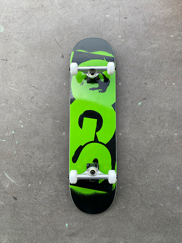 OG Skateshop Beginner Setup Stencil Setup Green