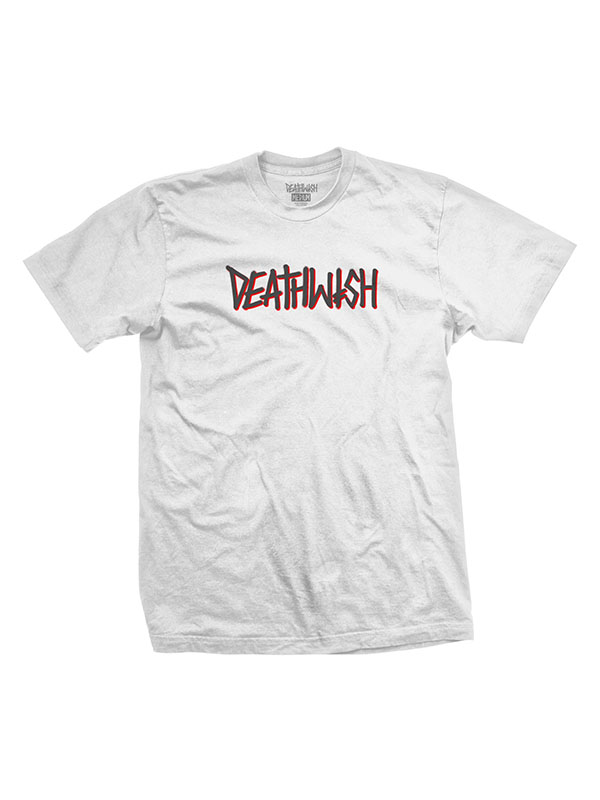 Deathwish Deathspray T-shirt White/Grey