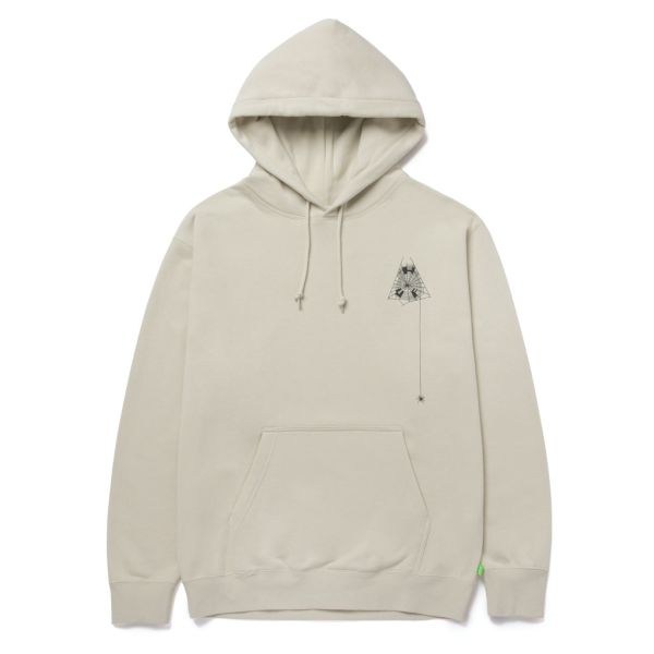 HUF Tangled Webs Triple Triangle Hoodie Sand