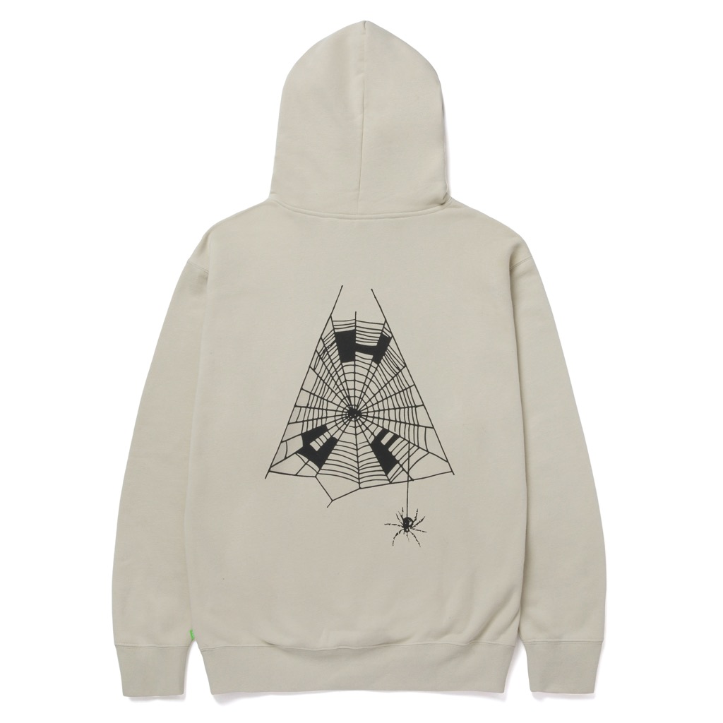 HUF Tangled Webs Triple Triangle Hoodie Sand