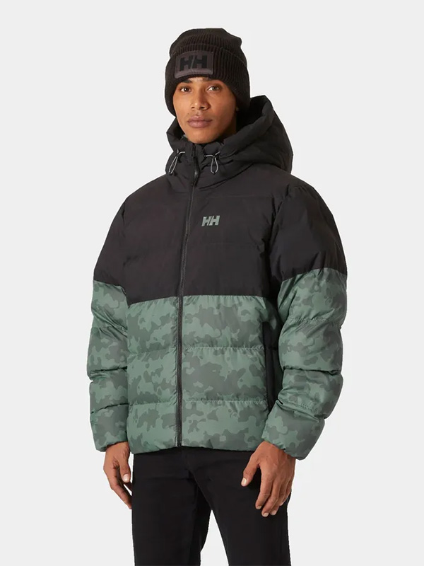 Helly Hansen Oslo Graphic Puffy Grey Cactus