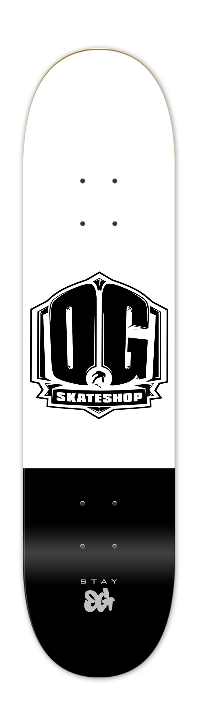 OG Skateshop Colorz Black