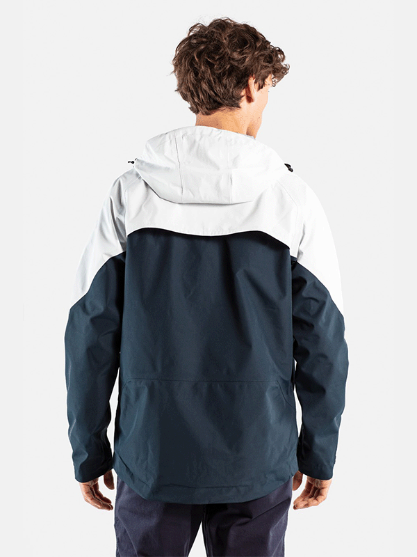 Reell Modular Rain Jacket Navy/White