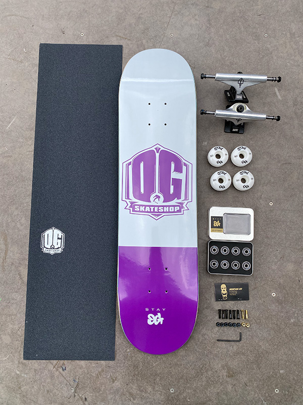 OG Skateshop Beginner Setup Purple