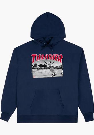 Thrasher Hoodie Jake Dish Navy