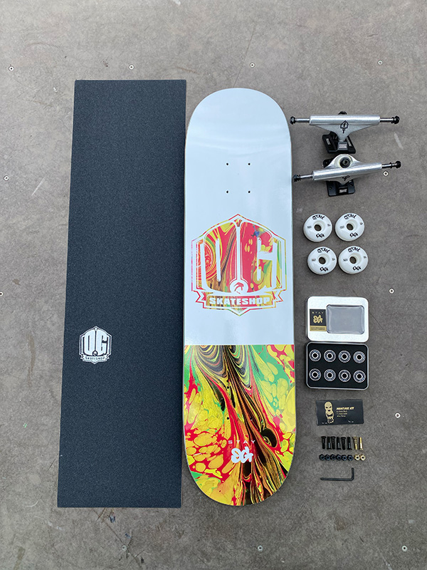 OG Skateshop Beginner Setup Art Series "Rasta"