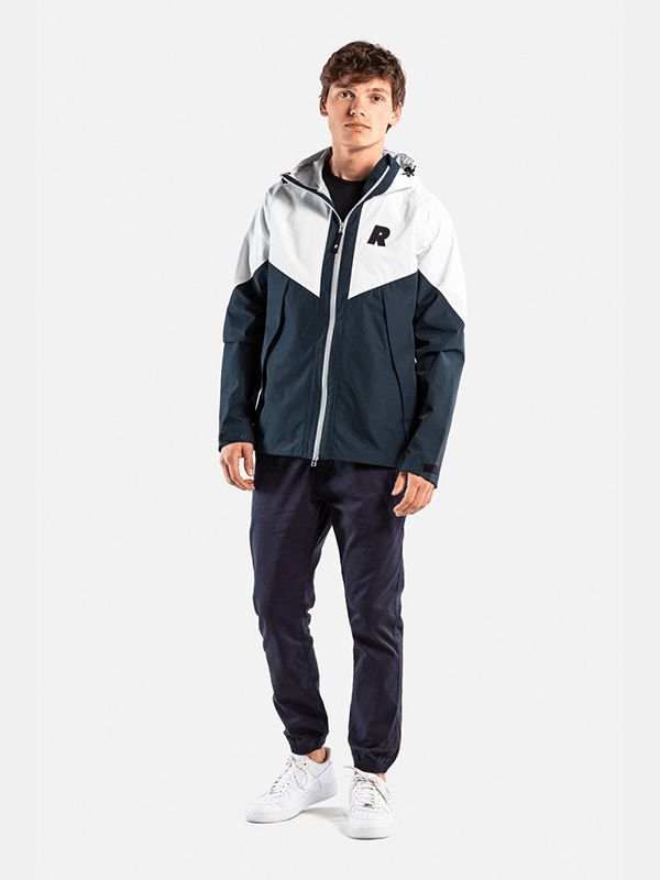 Reell Modular Rain Jacket Navy/White