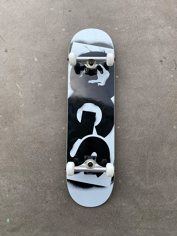 OG Skateshop Beginner Setup Stencil Setup White