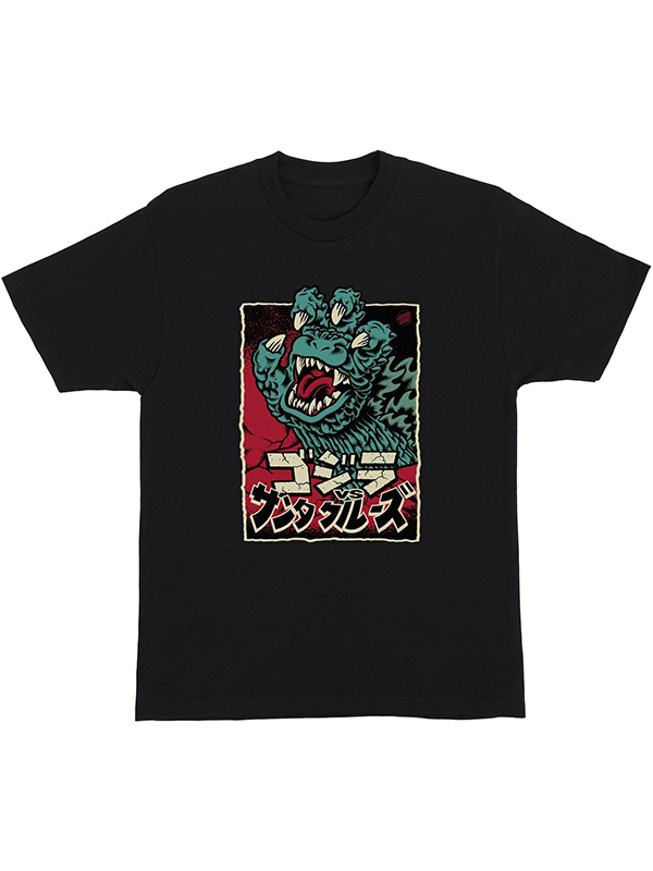 Santa-Cruz x Godzilla Hand T-shirt