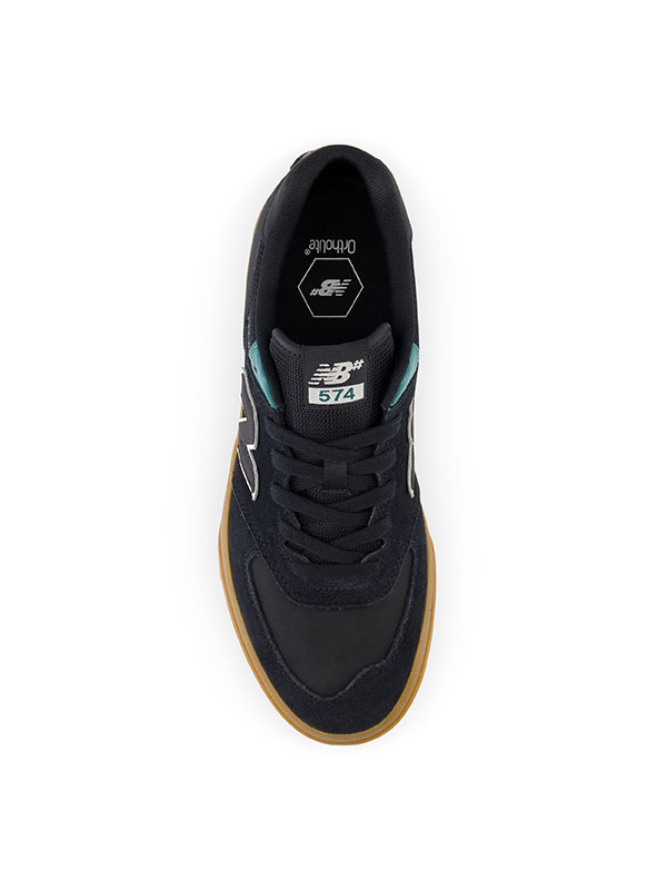 New Balance Numeric 574 Vulc Black