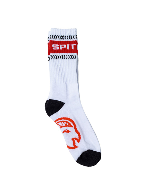 Spitfire Socken Classic 87 Bighead Swirl 3-Pack White/Black/Red