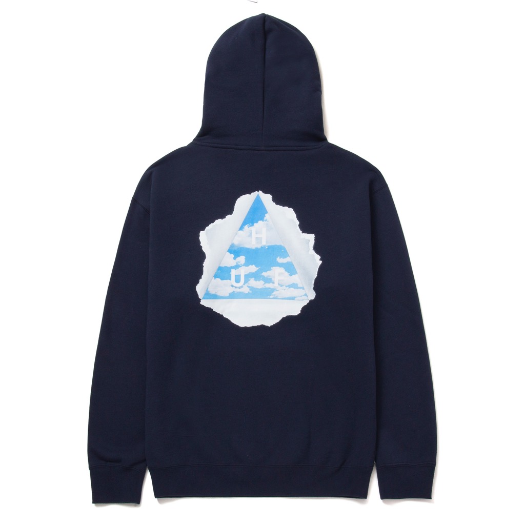 HUF Tear You A New One Hoodie Navy